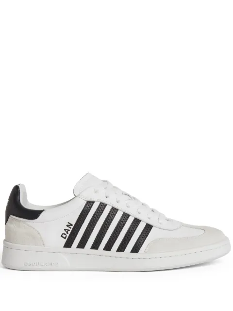 DSQUARED2 Boxer low-top sneakers White SNM036401504118