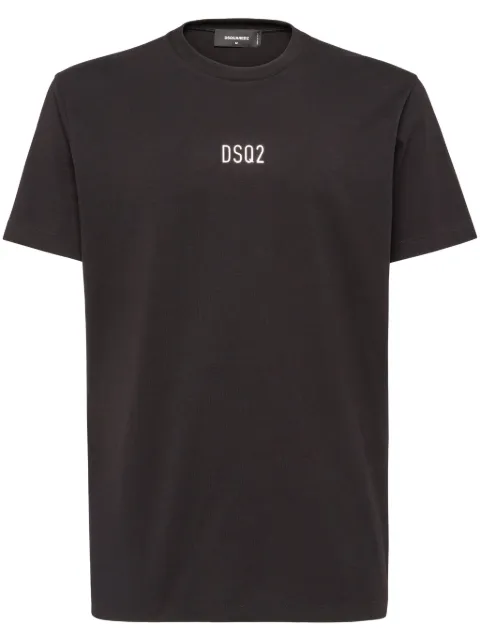 DSQUARED2 embossed-logo cotton T-shirt Black S74GD1355D20020