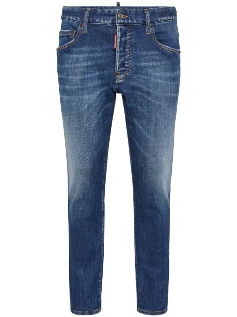 DSQUARED2 mid-rise slim-leg jeans Blue S74LB1572S30872