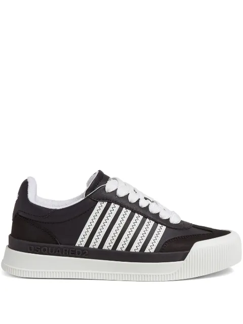 DSQUARED2 striped sneakers Black SNW034211100001