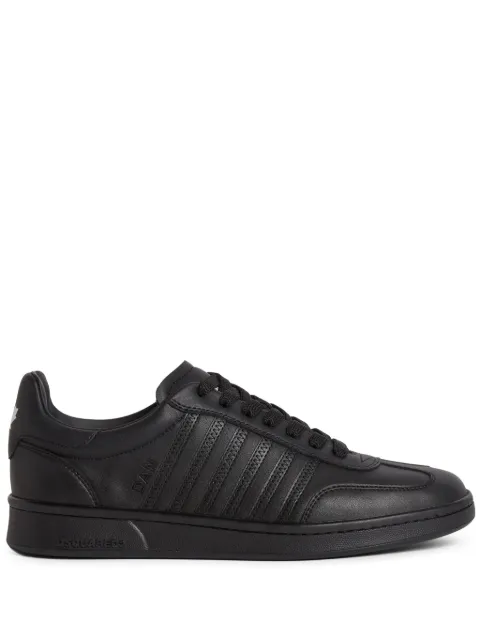 DSQUARED2 Boxer leather sneakers Black SNM036401500001