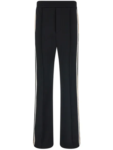 Ferragamo logo-embroidered track pants Black 776118