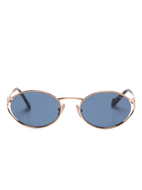Miu Miu Eyewear oval-frame sunglasses Pink SMU52YC054EZVF