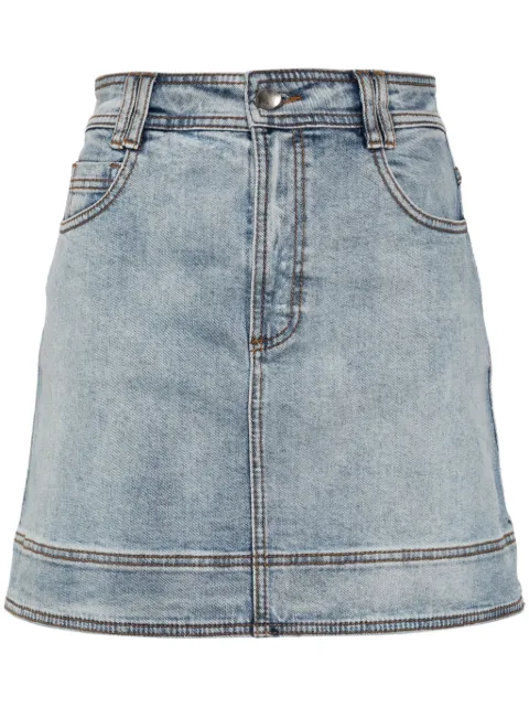 Aje Embrace denim miniskirt Blue 24SU4024