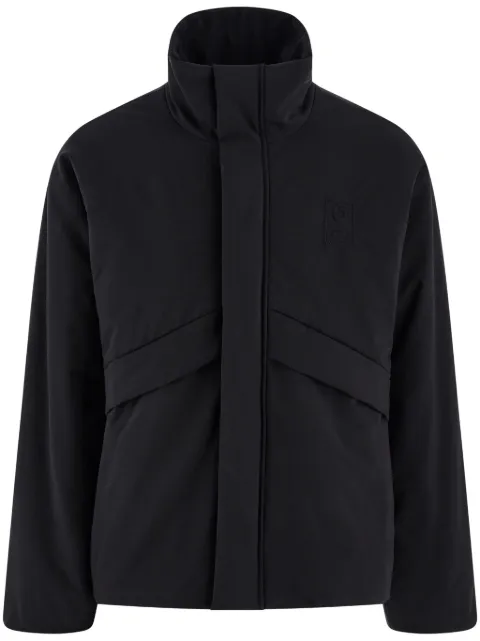 Ferragamo panelled cotton jacket Black 775969