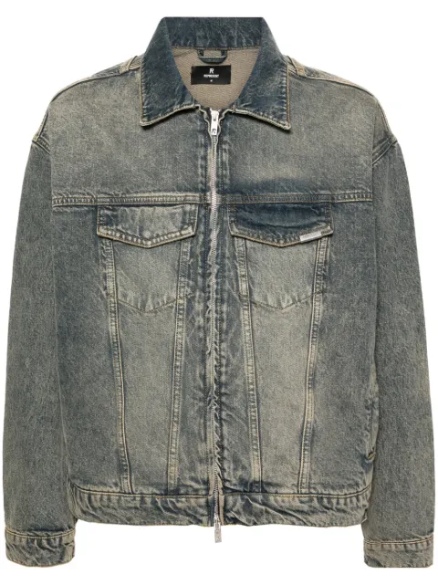 Represent R4 washed-denim jacket Blue MLM619