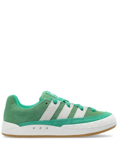 adidas Adimatic leather lace-up sneakers Green ID8267