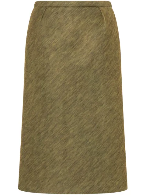 Philosophy Di Lorenzo Serafini A-line midi skirt Green A01157137