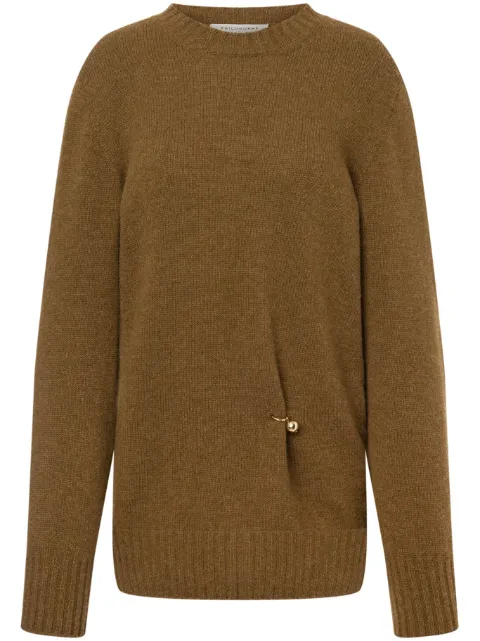 Philosophy Di Lorenzo Serafini ring-hardware jumper Brown A09355707