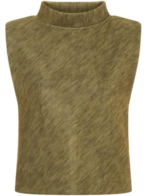 Philosophy Di Lorenzo Serafini high-neck sleeveless top Green A08037137