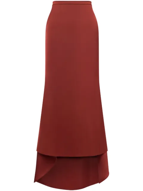 Philosophy Di Lorenzo Serafini asymmetric maxi skirt Red A01115717