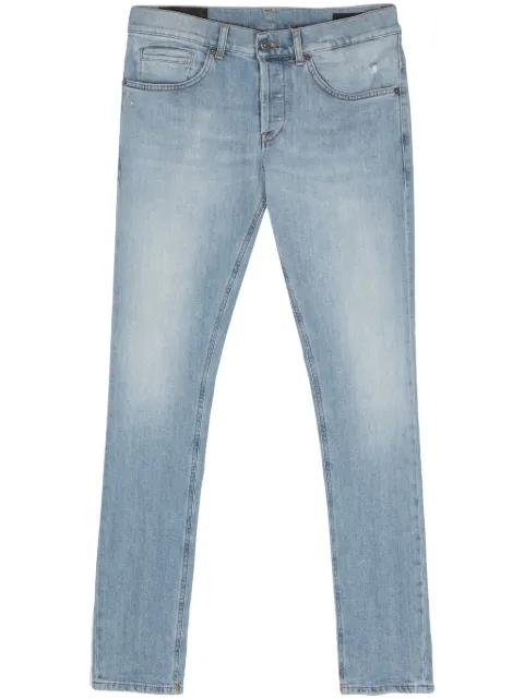 DONDUP George mid-rise skinny jeans Blue UP232DSE297UHG4