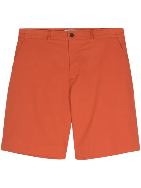 Maison Kitsuné Board cotton bermuda shorts Orange MM01402WW0074