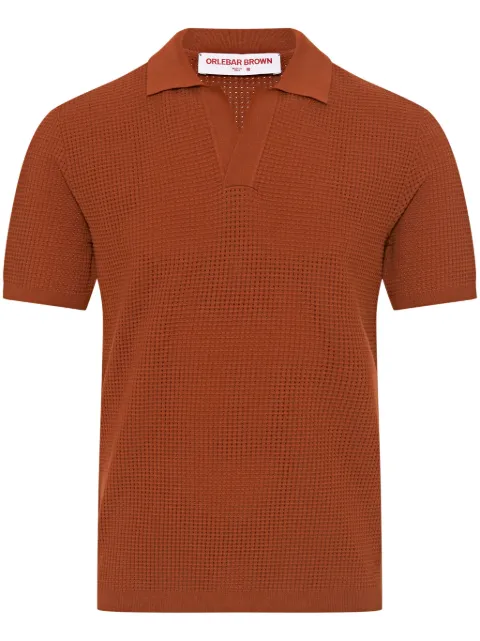 Orlebar Brown Roddy polo shirt Brown 279285