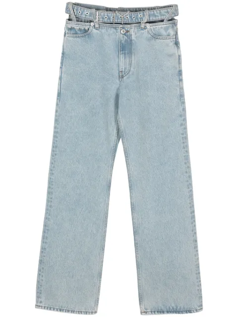 Y/Project belted wide-leg jeans Blue 207PA003