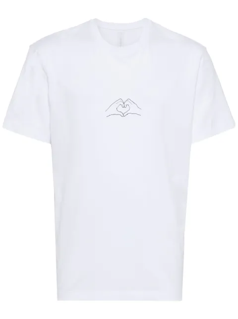 Neil Barrett graphic-print cotton t-shirt White MY70262AY530