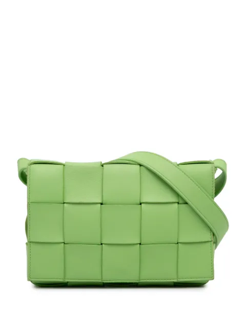 Bottega Veneta Pre-Owned 2019-2023 Pre-Owned Bottega Veneta Intrecciato Cassette crossbody bag Green SKN6Z236F2CBFHIZ