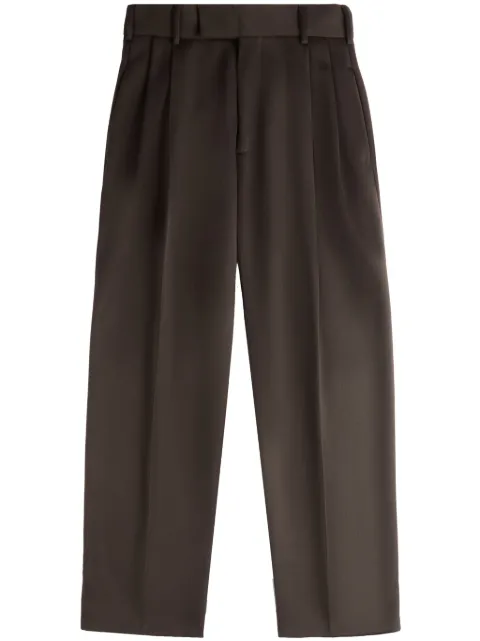 Tod's classic tapered trousers Brown X3M80494000WEN