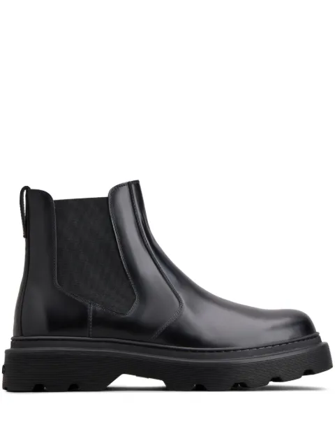 Tod's ankle leather boots Black XXM24L0IR30LYG