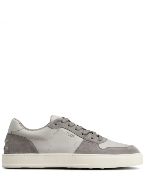 Tod's panelled suede sneakers Grey XXM04L0IF80BKB