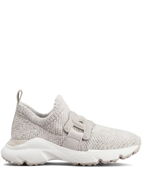 Tod's Kate knitted slip-on trainers Neutrals XXW54C0IP32TYQ