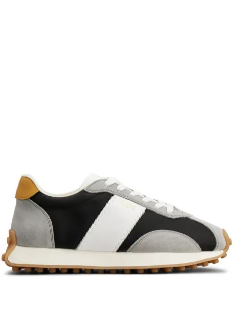 Tod's suede-trimmed sneakers Grey XXW26L0IO30TNM