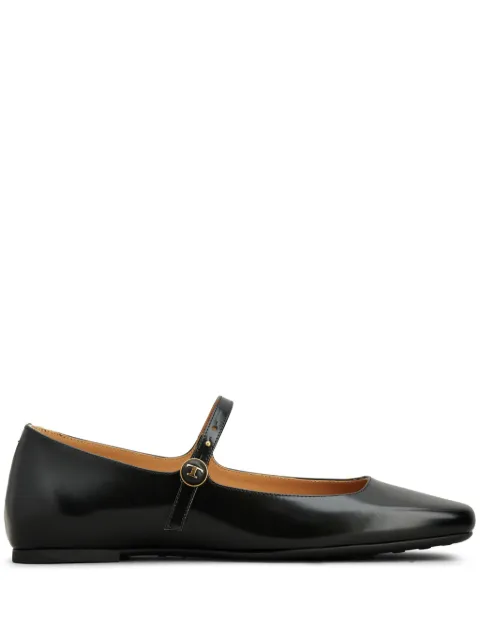 Tod's patent-leather ballerina shoes Black XXW23L0IN40SSP