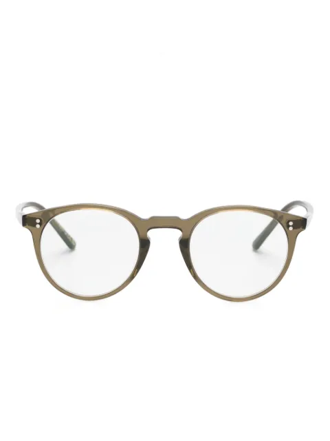 Oliver Peoples O'Malley round-frame glasses Green OV5183