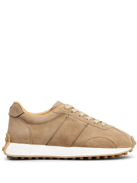 Tod's panelled suede lace-up sneakers Neutrals XXW26L0IU41HR0