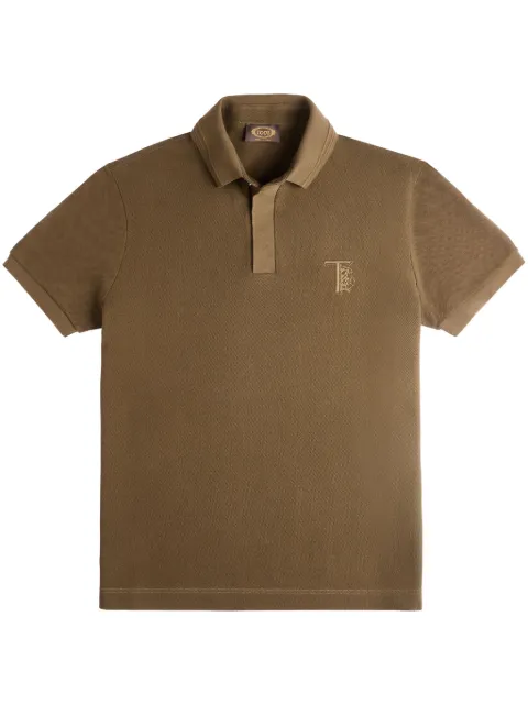 Tod's short-sleeve polo shirt Green X5MB2495500WGD