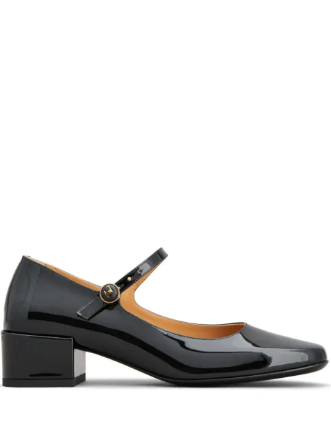Tod's Mary Jane patent-finish pumps Black XXW33L0IN60TVB