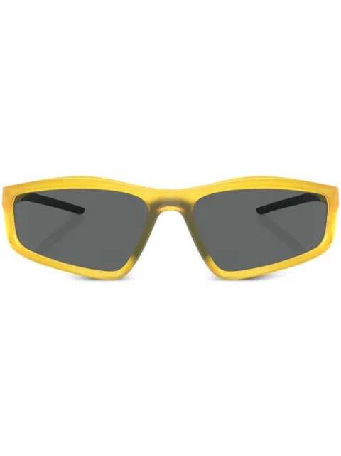 SCUDERIA FERRARI rectangle-frame sunglasses Yellow FZ6007U50787