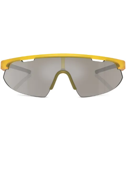 SCUDERIA FERRARI shield-frame sunglasses Yellow FZ6004U5076G