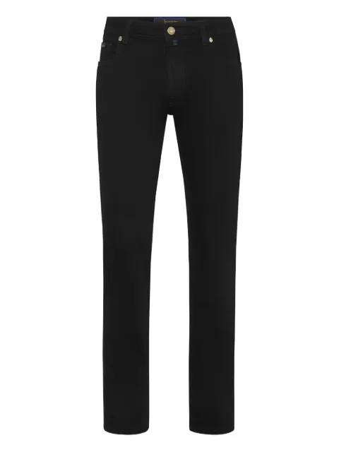 Billionaire button-closure jeans Black WADCMDT3881BTE001N