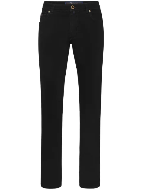Billionaire super straight-leg trousers Black WADCMDT3880BTE001N