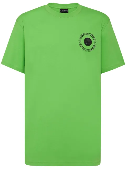 Plein Sport Carbon Tiger T-shirt Green FADCMTK7542STE003N