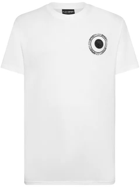 Plein Sport Carbon Tiger print T-shirt White FADCMTK7542STE003N
