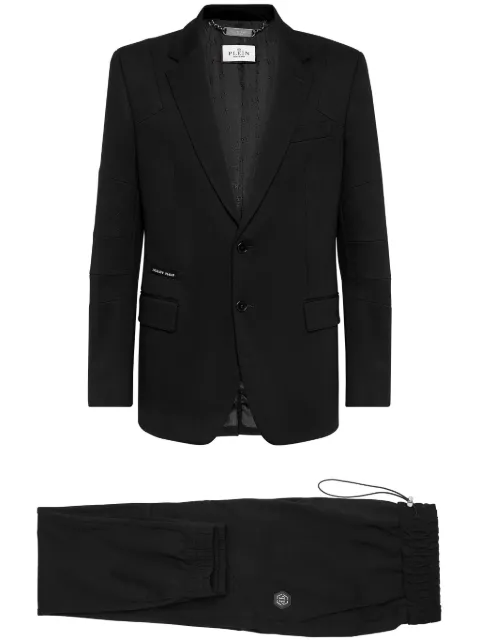 Philipp Plein single breasted suit Black FADCMRJ0035PJY002N