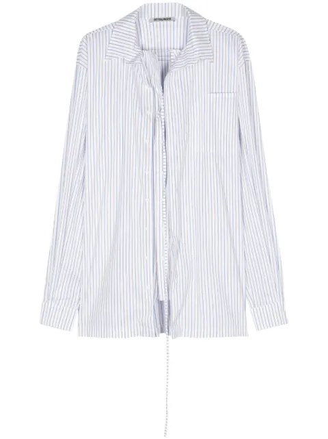 Ottolinger textured striped shirt White 1103102