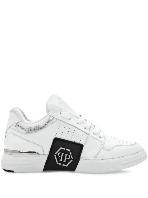 Philipp Plein Royal Street leather sneakers White FADSUSC0628PLE005N