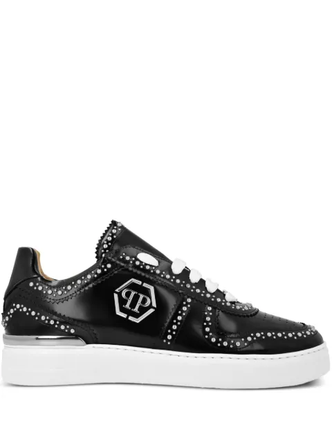 Philipp Plein Lo- Top Sneakers Black FADSMSC3980PLE010N