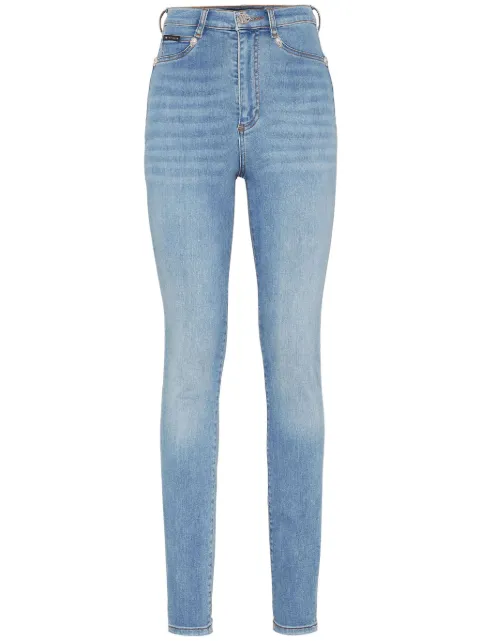 Philipp Plein high-rise skinny jeans Blue FADCWDT2585PDE004N