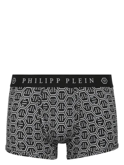 Philipp Plein hexagon all-over-print boxers Black FADCMUY0445PTE003N