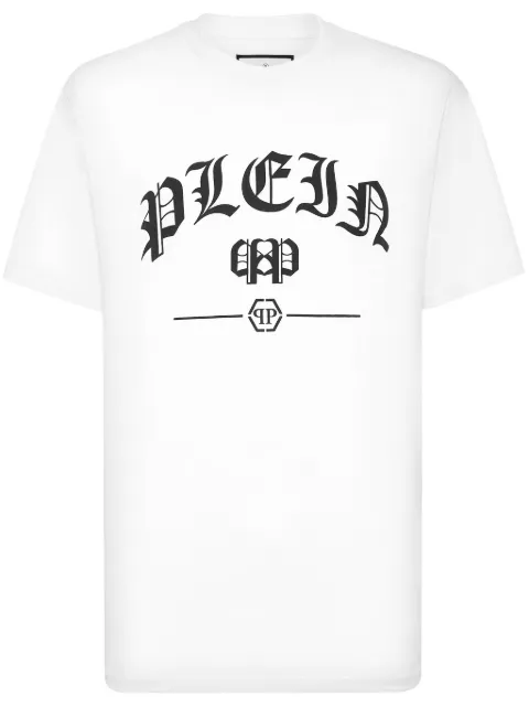 Philipp Plein graphic-print t-shirt White FADCMTK7402PJY002N