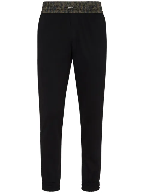 Philipp Plein camouflage-print track pants Black FADCMRT1366PJY002N