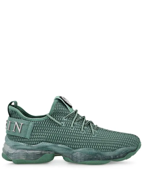 Philipp Plein Runner Hyper $hock sneakers Green UACSUSC0077PTE003N