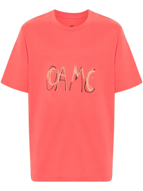 OAMC Dhalia T-shirt Red 24E28OAJ12COT00914