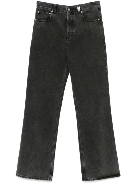 Alexander McQueen straight-leg jeans Black 801177QYABB