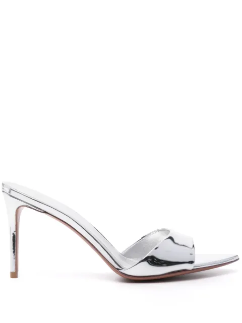 Giuliano Galiano 80mm Alixia sandals Silver ALIXIA80
