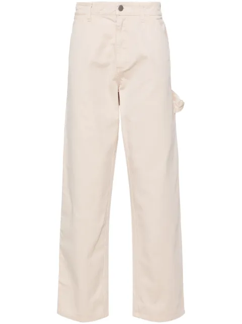 Awake NY straight-leg cotton carpenter trousers Neutrals AWKSP24PA003